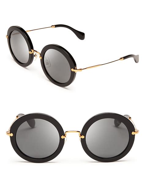 miu miu round sunglasses 2013|Miu Miu eyeglasses.